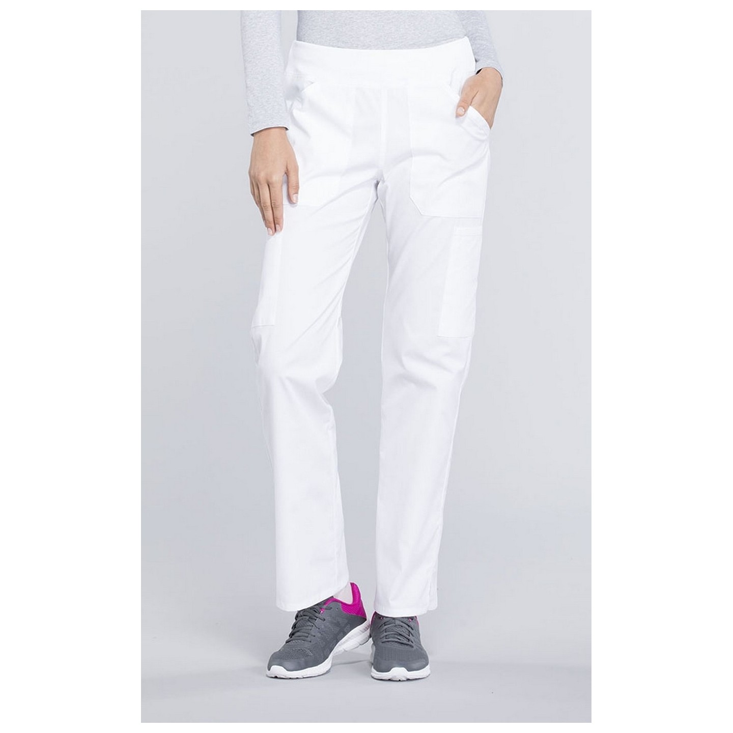 WW170 Workwear Professionals Pantalons Cargo à Jambes Droite avec 6 Poches par Cherokee