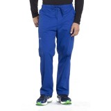 WW190 Workwear Professionals Men's Tapered Leg 5 Pocket Scrub Pants by Cherokee