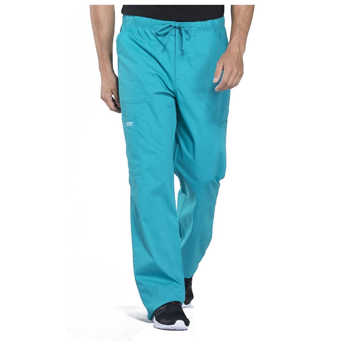 WW190 Workwear Professionals Men's Tapered Leg 5 Pocket Scrub Pants by Cherokee