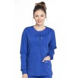 WW340 Workwear Professionals Veste d'Échauffement à Fermature de Pression avec 3 Poches par Cherokee