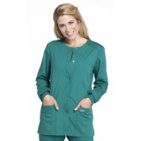 WW340 Workwear Professionals 3 Pocket Snap Front Jacket by Cherokee