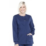 WW340 Workwear Professionals Veste d'Échauffement à Fermature de Pression avec 3 Poches par Cherokee