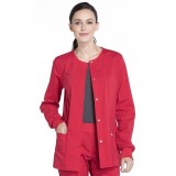 WW340 Workwear Professionals Veste d'Échauffement à Fermature de Pression avec 3 Poches par Cherokee