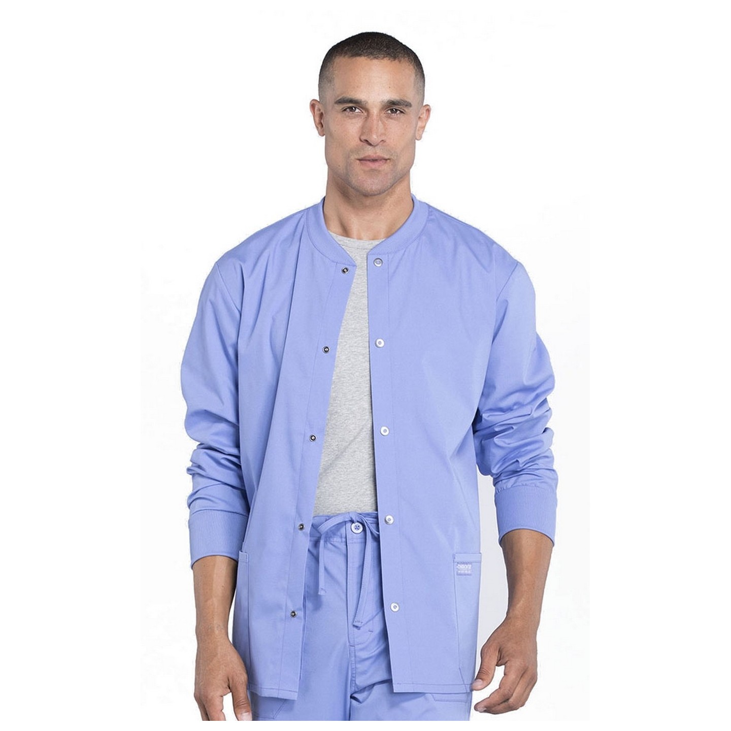 WW360 Workwear Professionals Veste à Fermature de Pression pour Hommes par Cherokee