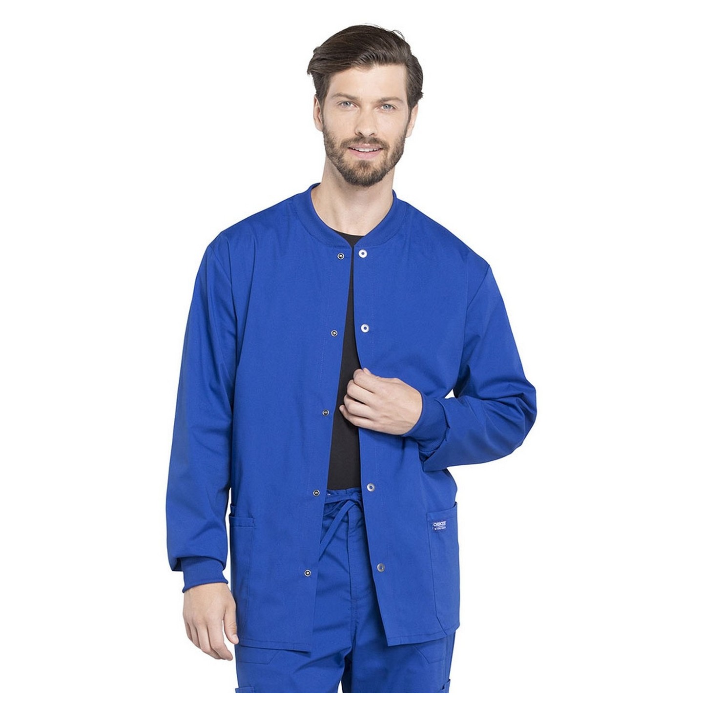 WW360 Workwear Professionals Veste à Fermature de Pression pour Hommes par Cherokee