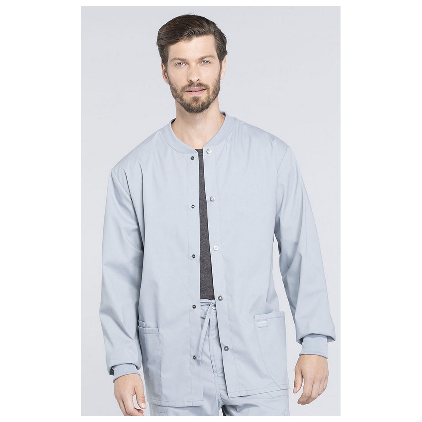 WW360 Workwear Professionals Men's Snap Front Jacket by Cherokee