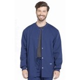 WW360 Workwear Professionals Men's Snap Front Jacket by Cherokee