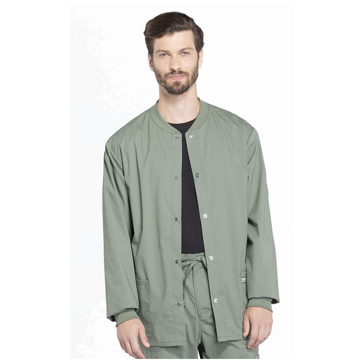 WW360 Workwear Professionals Veste à Fermature de Pression pour Hommes par Cherokee