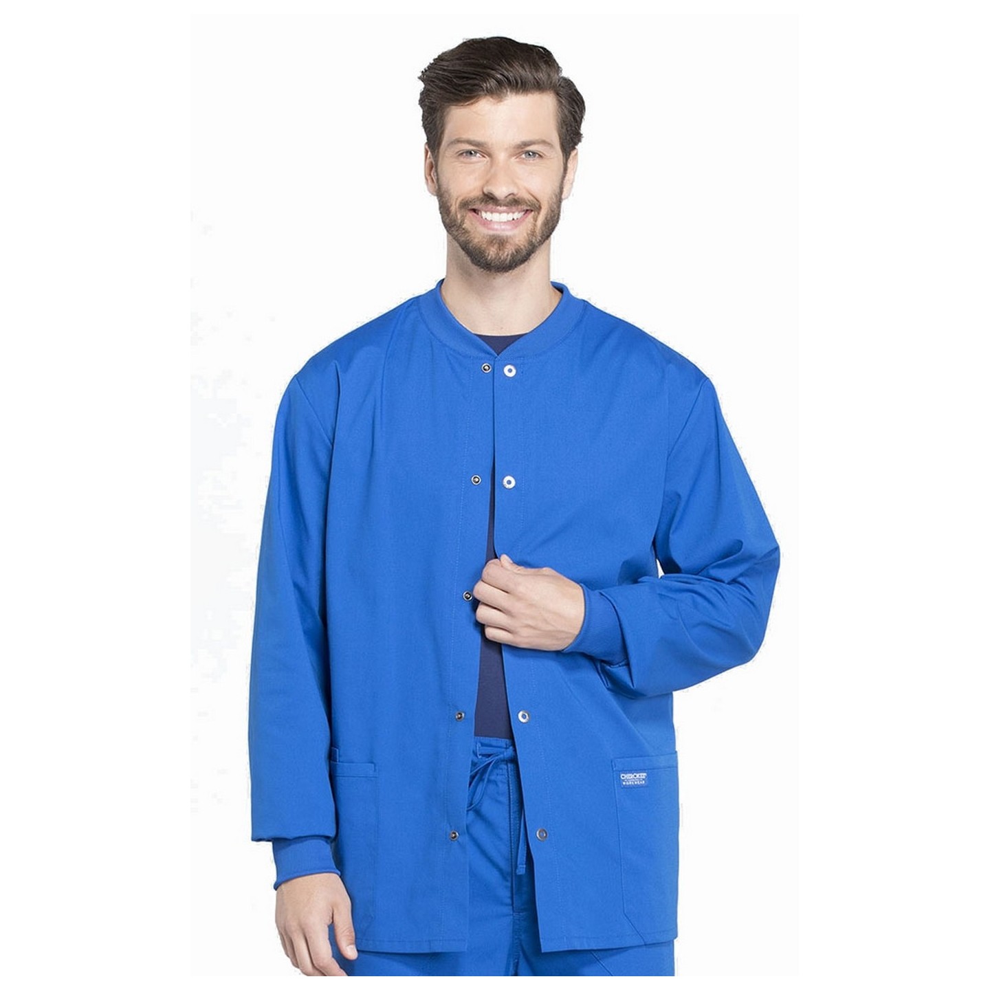 WW360 Workwear Professionals Veste à Fermature de Pression pour Hommes par Cherokee