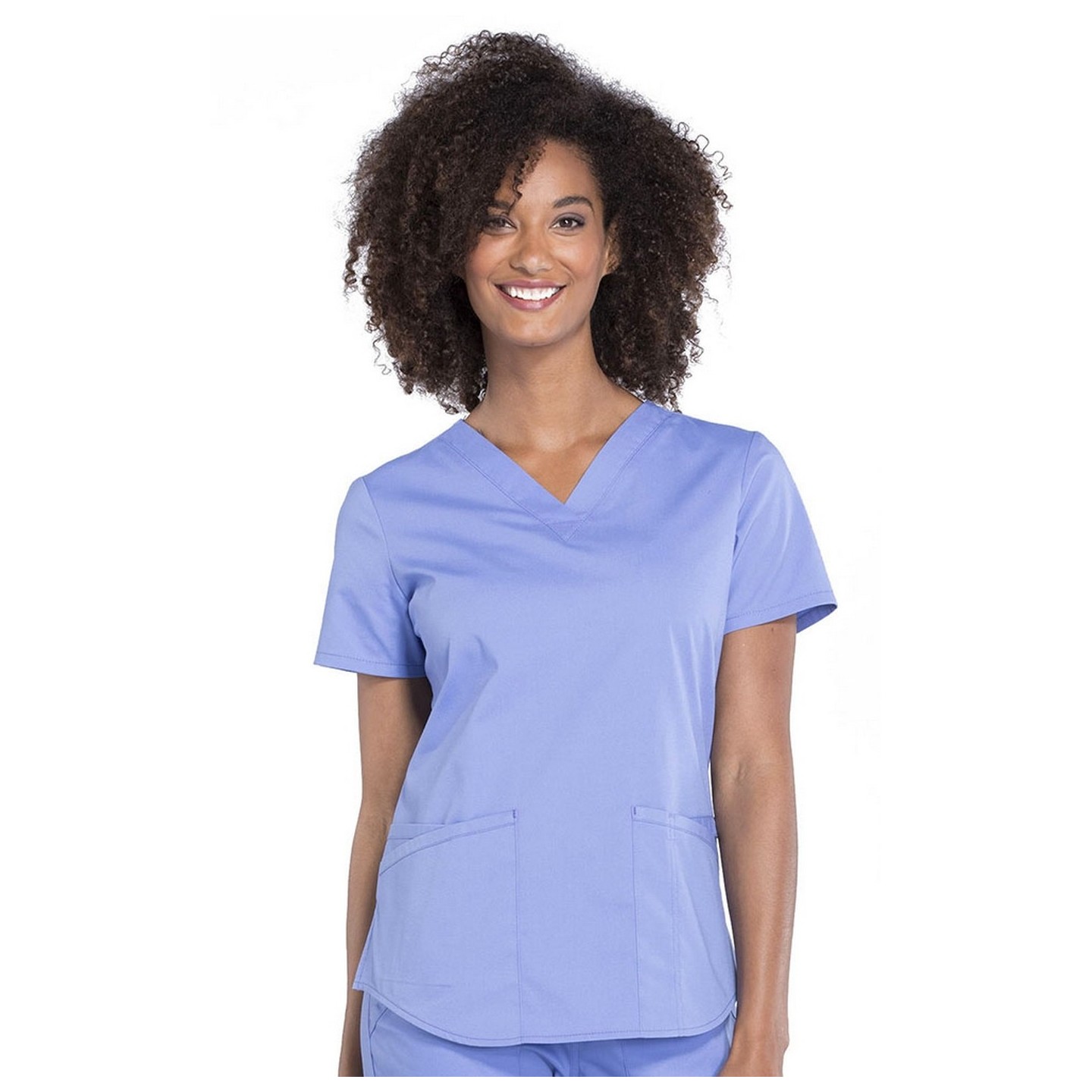 WW665 Workwear Professionals 3 Pocket V-Neck Top by Cherokee