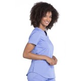 WW665 Workwear Professionals Haut à Col en V avec 3 Poches par Cherokee