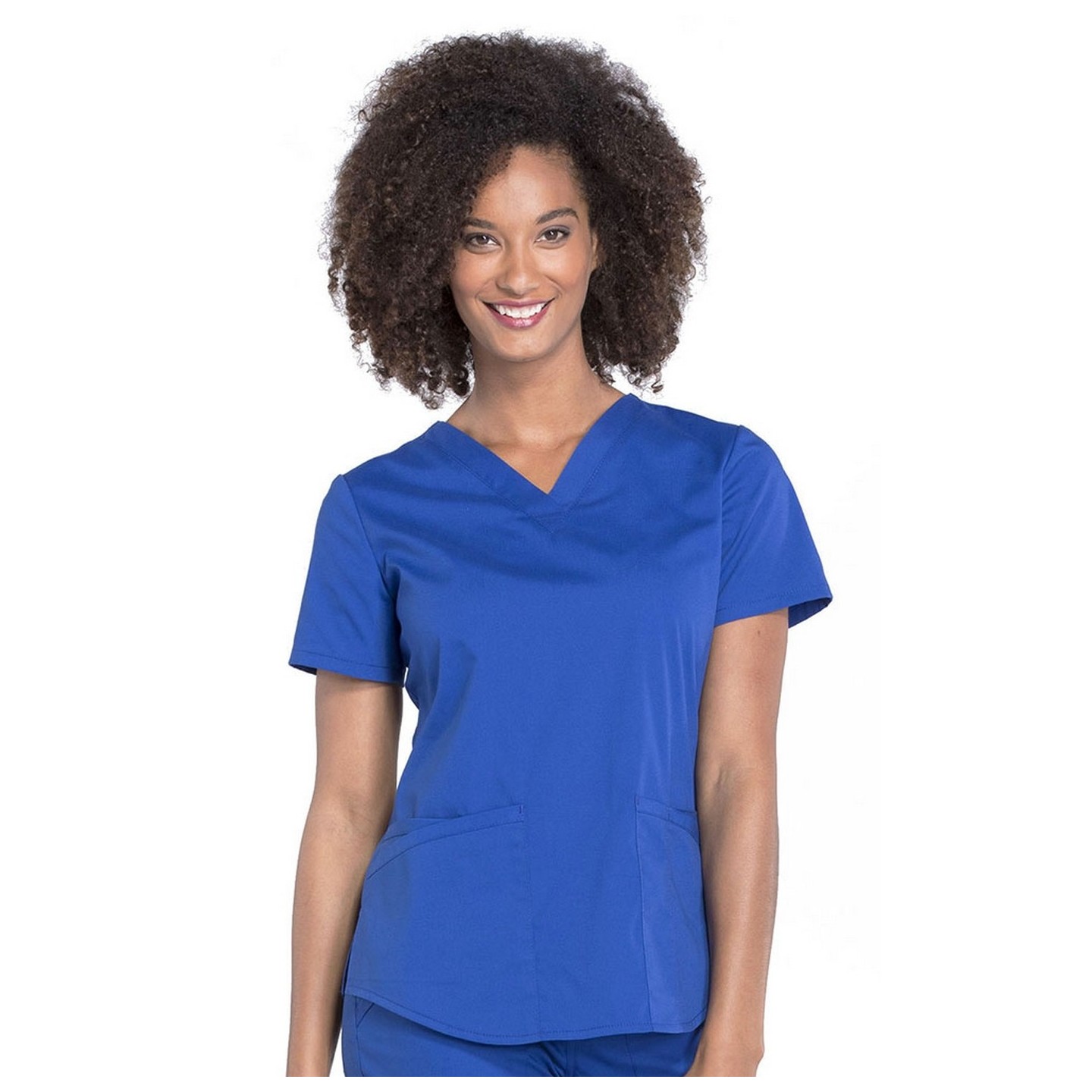 WW665 Workwear Professionals 3 Pocket V-Neck Top by Cherokee