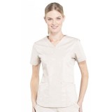 WW665 Workwear Professionals 3 Pocket V-Neck Top by Cherokee
