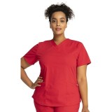 WW665 Workwear Professionals 3 Pocket V-Neck Top by Cherokee