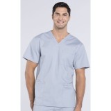 WW695 Workwear Professionals Men's 4 Pocket V-Neck Top by Cherokee