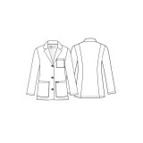 CK451 Project Lab Blouse de Laboratoire Consultation 28 po par Cherokee