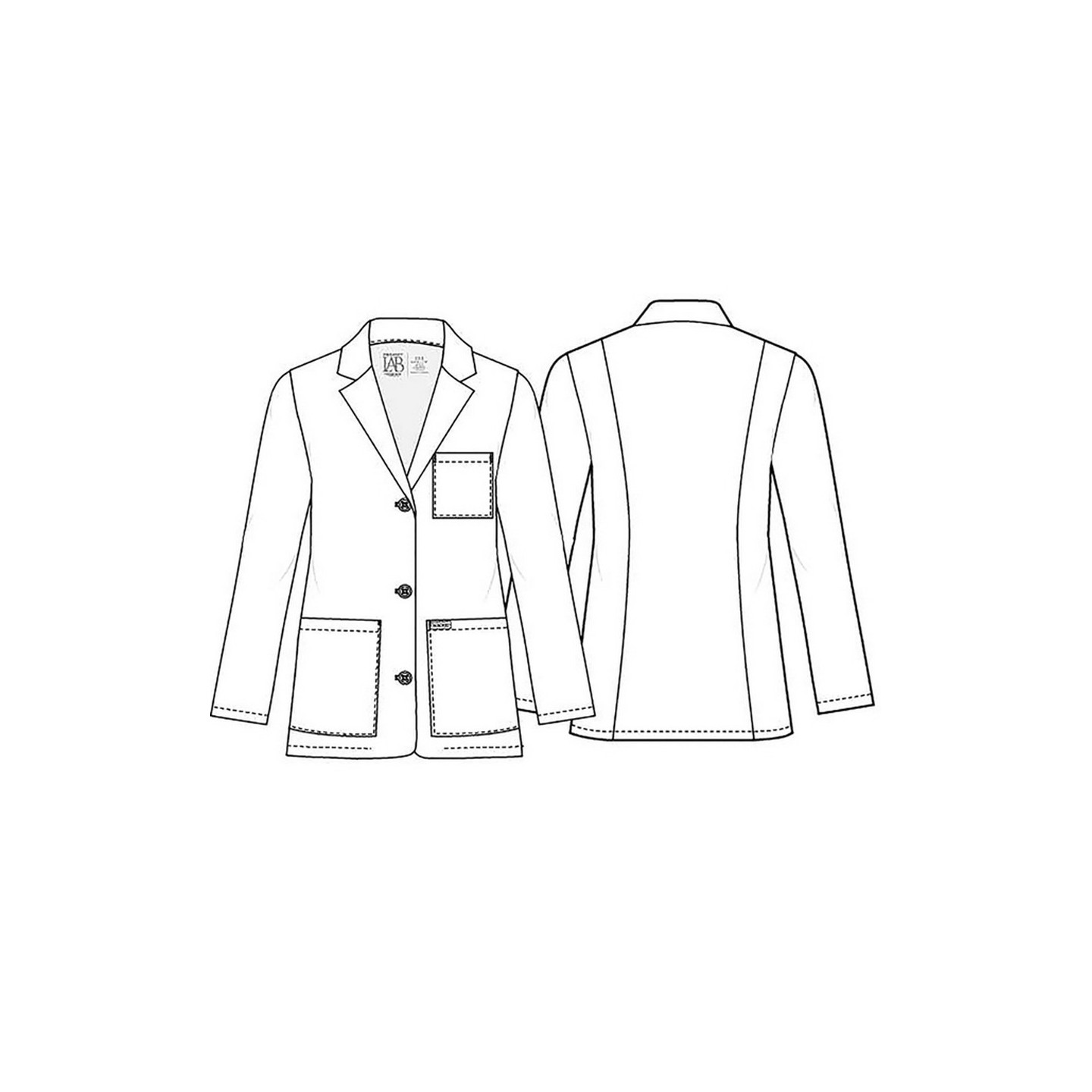 CK451 Project Lab Blouse de Laboratoire Consultation 28 po par Cherokee