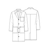 CK412 Project Lab Blouse de Laboratoire 38 po  avec 3 Poches pour Hommes par Cherokee