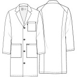 CK460 Project Lab Blouse de Laboratoire 38 po Unisexe par Cherokee