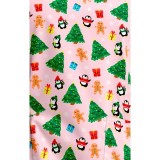 9810 Maevn Women's Printed V-Neck Top - Holiday Party