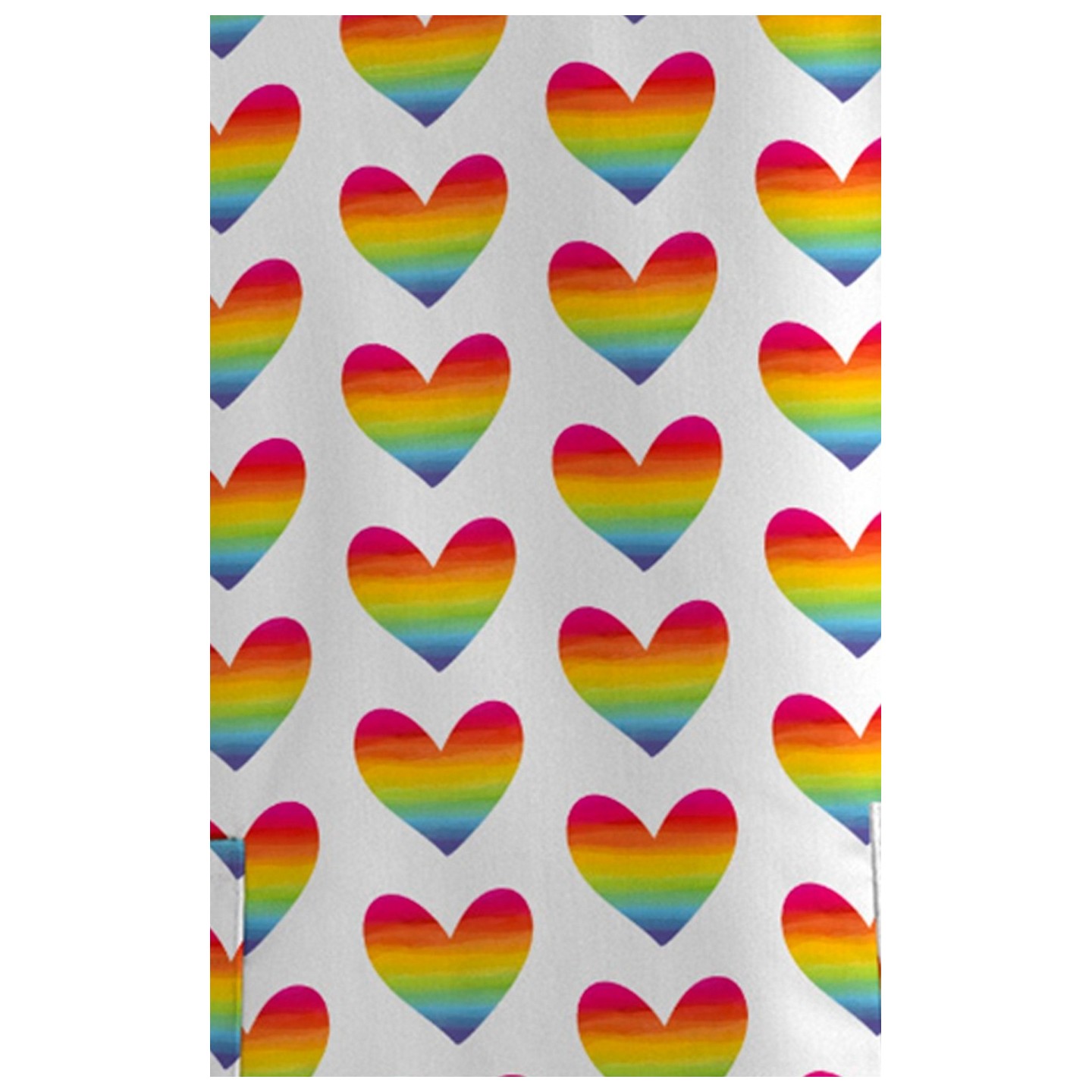 9810 Maevn Haut à Col en V Imprimé pour Femmes - Peace Love and Rainbows