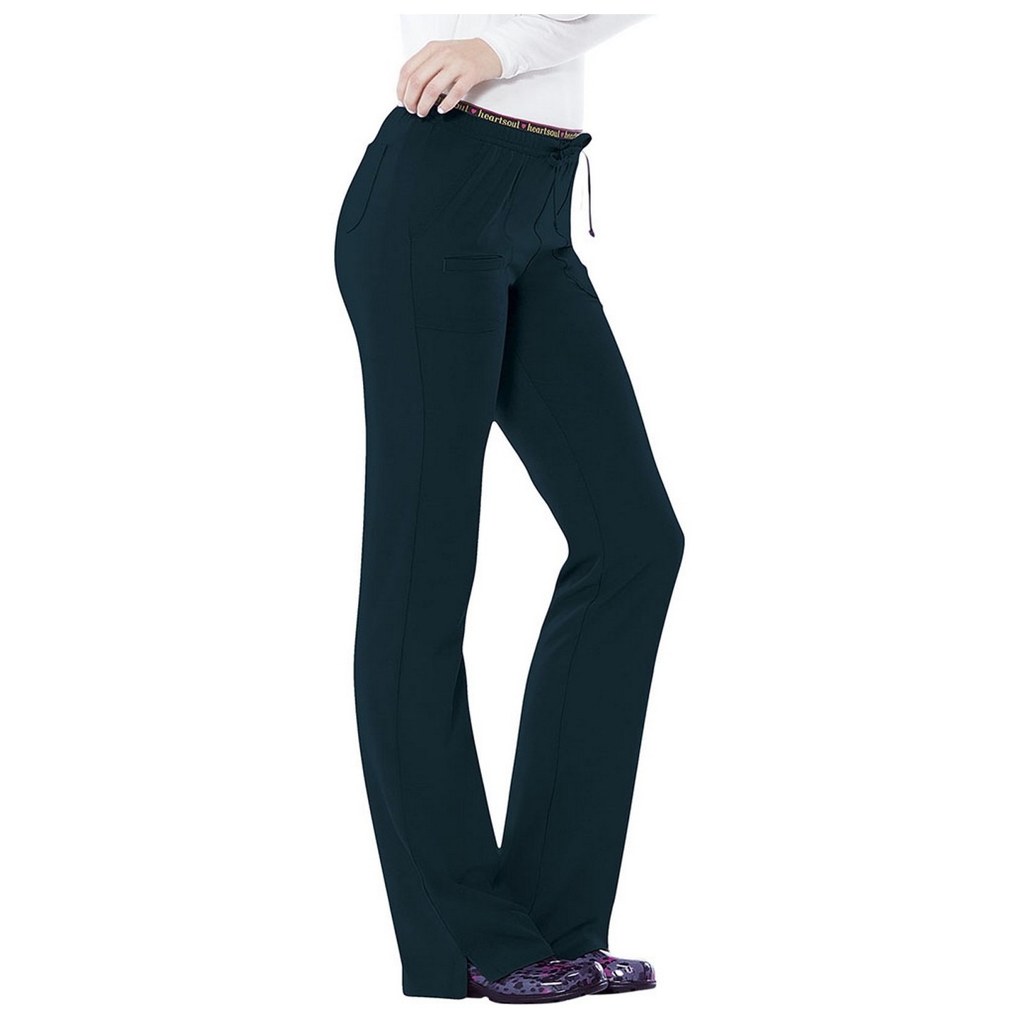 20110 Break on Through Pantalon a Jambe Évasée avec 4 Poches par HeartSoul