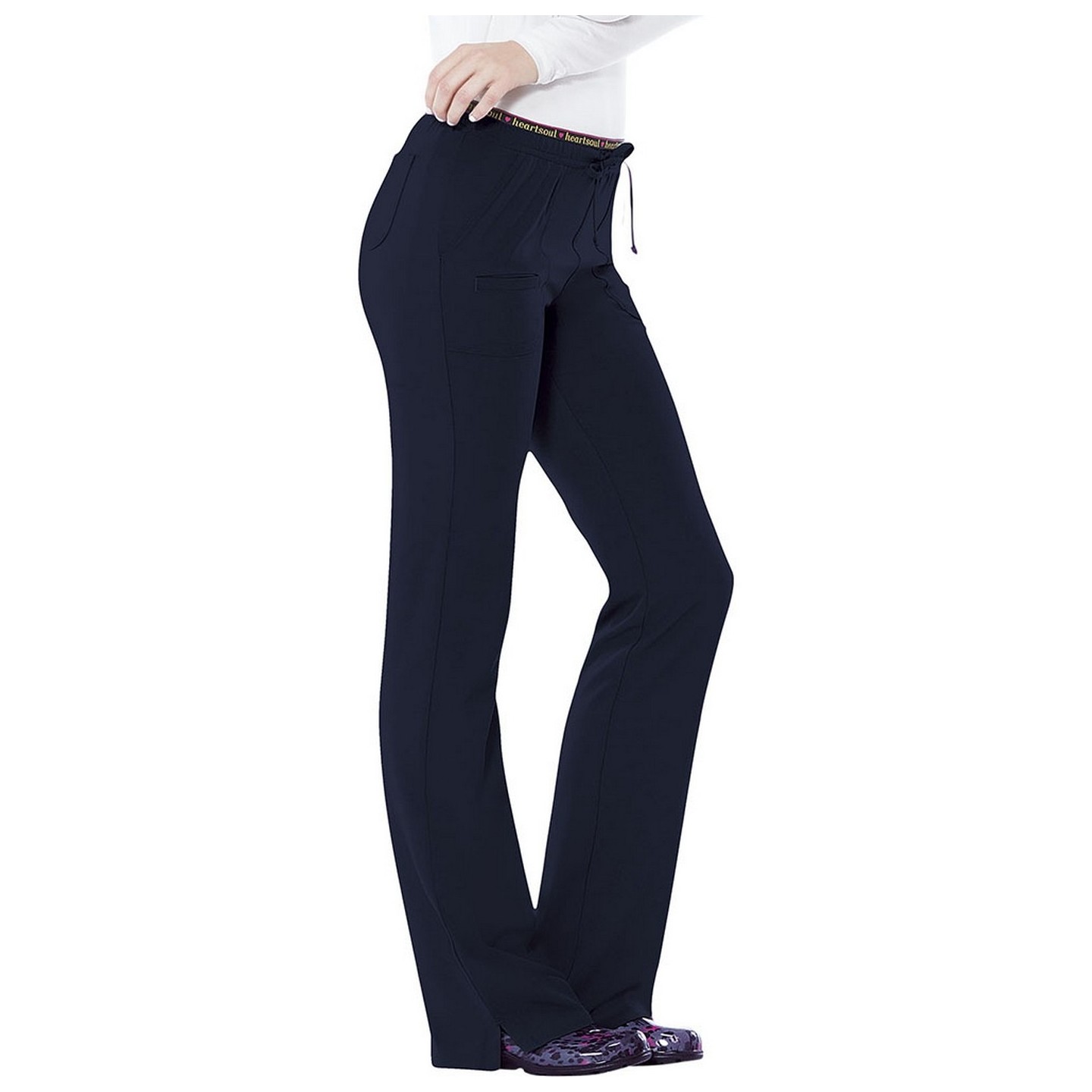 20110 Break on Through Pantalon a Jambe Évasée avec 4 Poches par HeartSoul