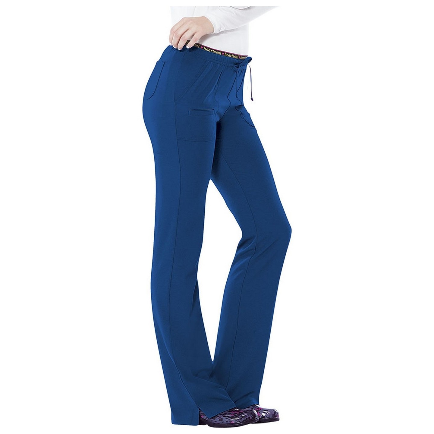 20110 Break on Through Pantalon a Jambe Évasée avec 4 Poches par HeartSoul