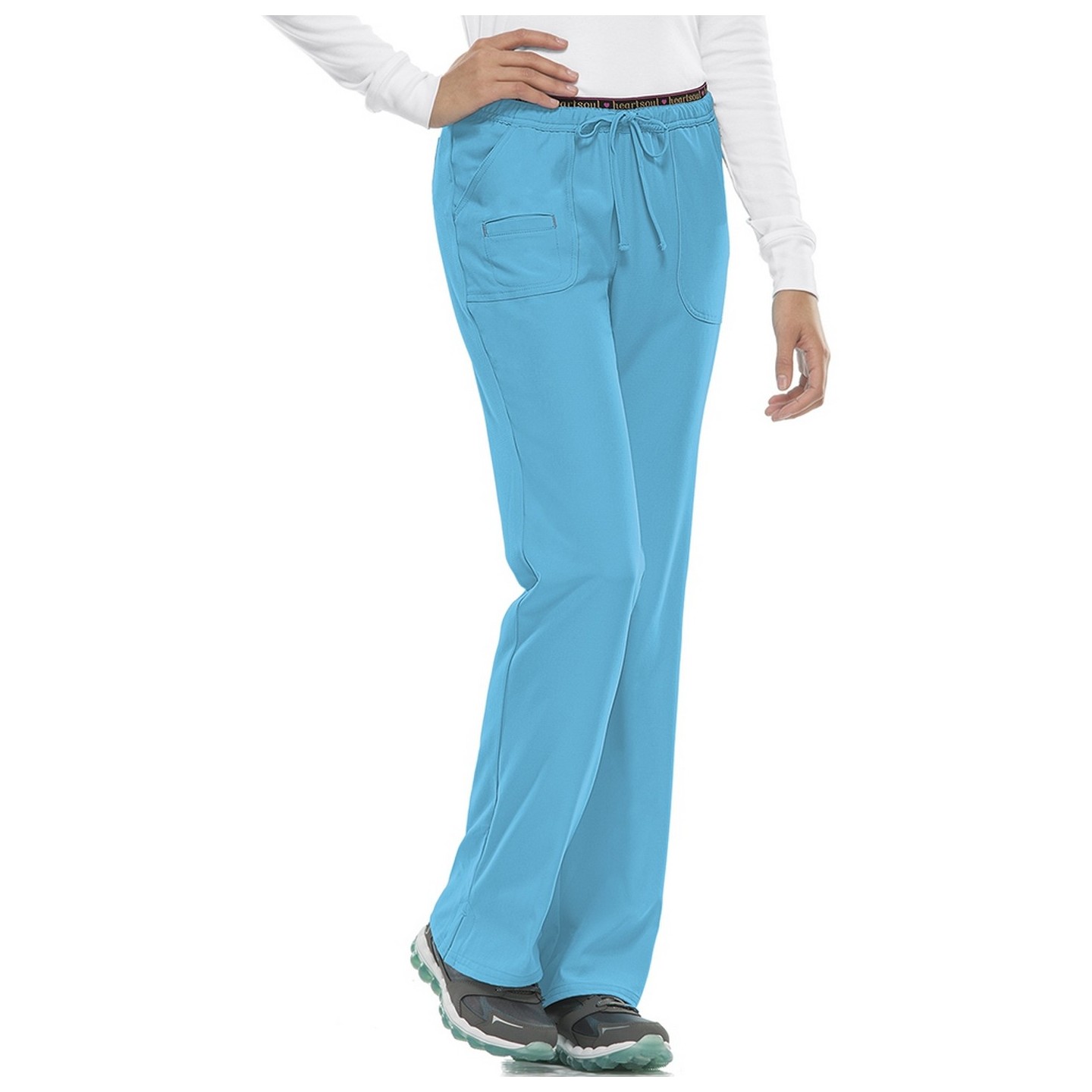 20110 Break on Through Pantalon a Jambe Évasée avec 4 Poches par HeartSoul