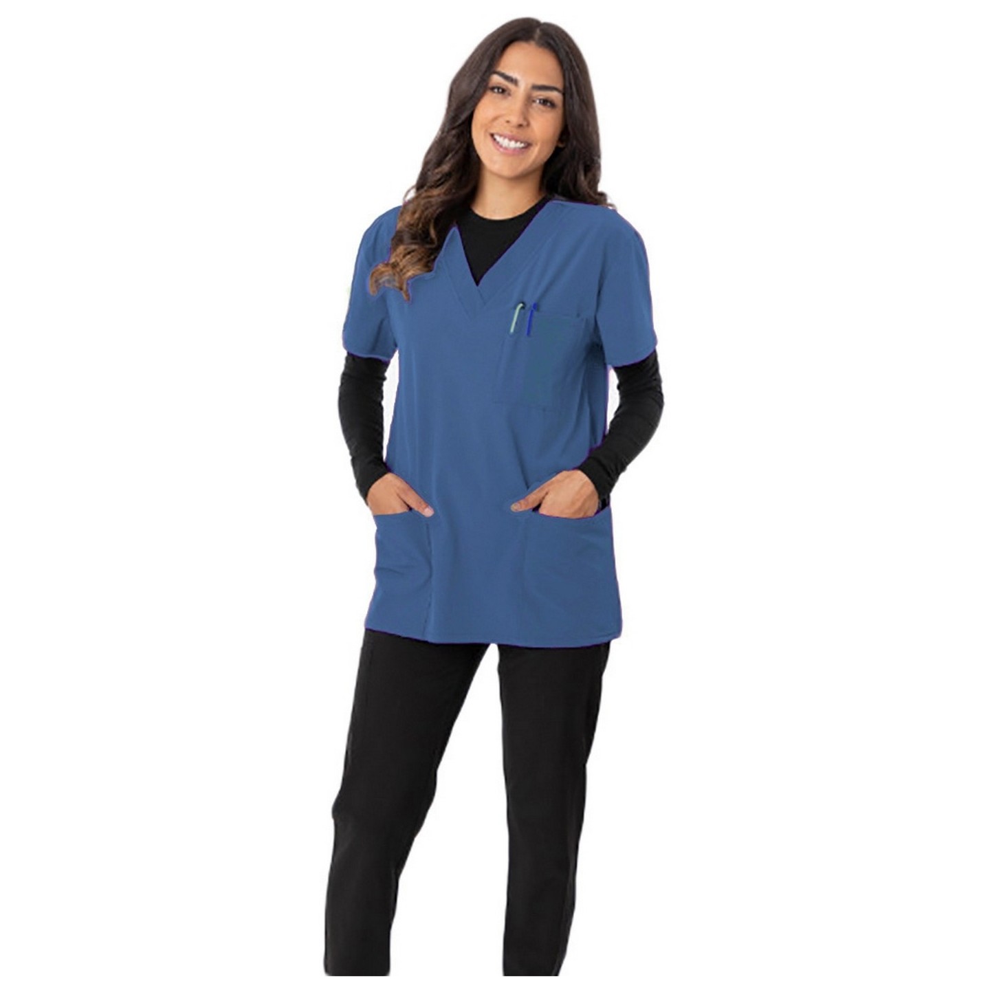 *VENTE FINALE Style 18-1062A Haut unisexe 4Flex de Greentown (Femmes)