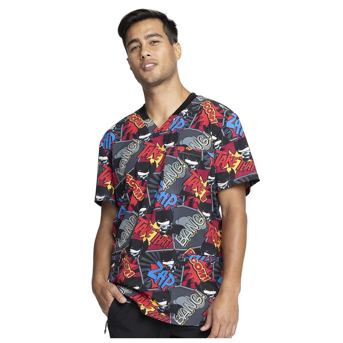 TF725 Tooniforms Haut Imprimer pour Hommes avec 3 Poches par Cherokee Uniforms - Zap