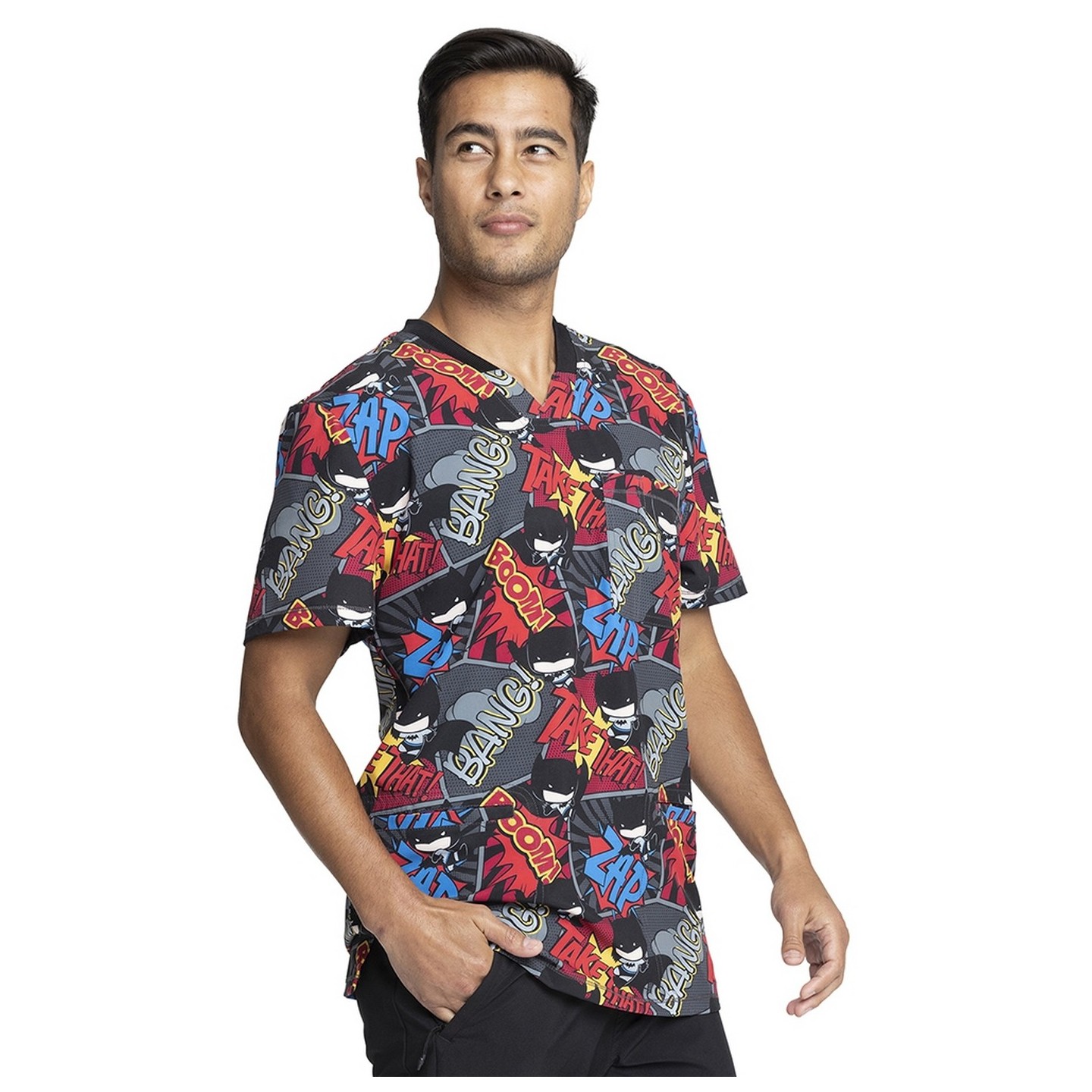 TF725 Tooniforms Haut Imprimer pour Hommes avec 3 Poches par Cherokee Uniforms - Zap