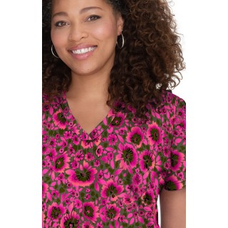 384PR koi Basics Leslie Top - Harvest Tapestry