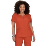 317 Koi Lite™ Scrubs Serenity Double Zipper Top
