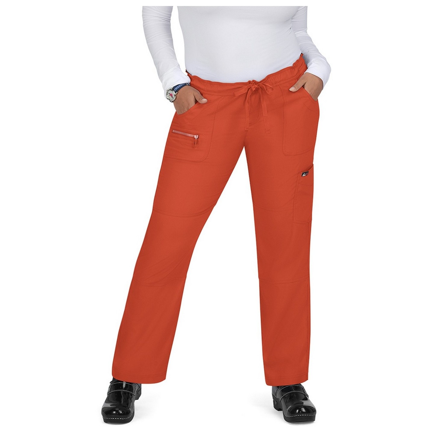 721 Koi Lite ™ Pantalon Peace à jambe droite avec cordon à la taille
