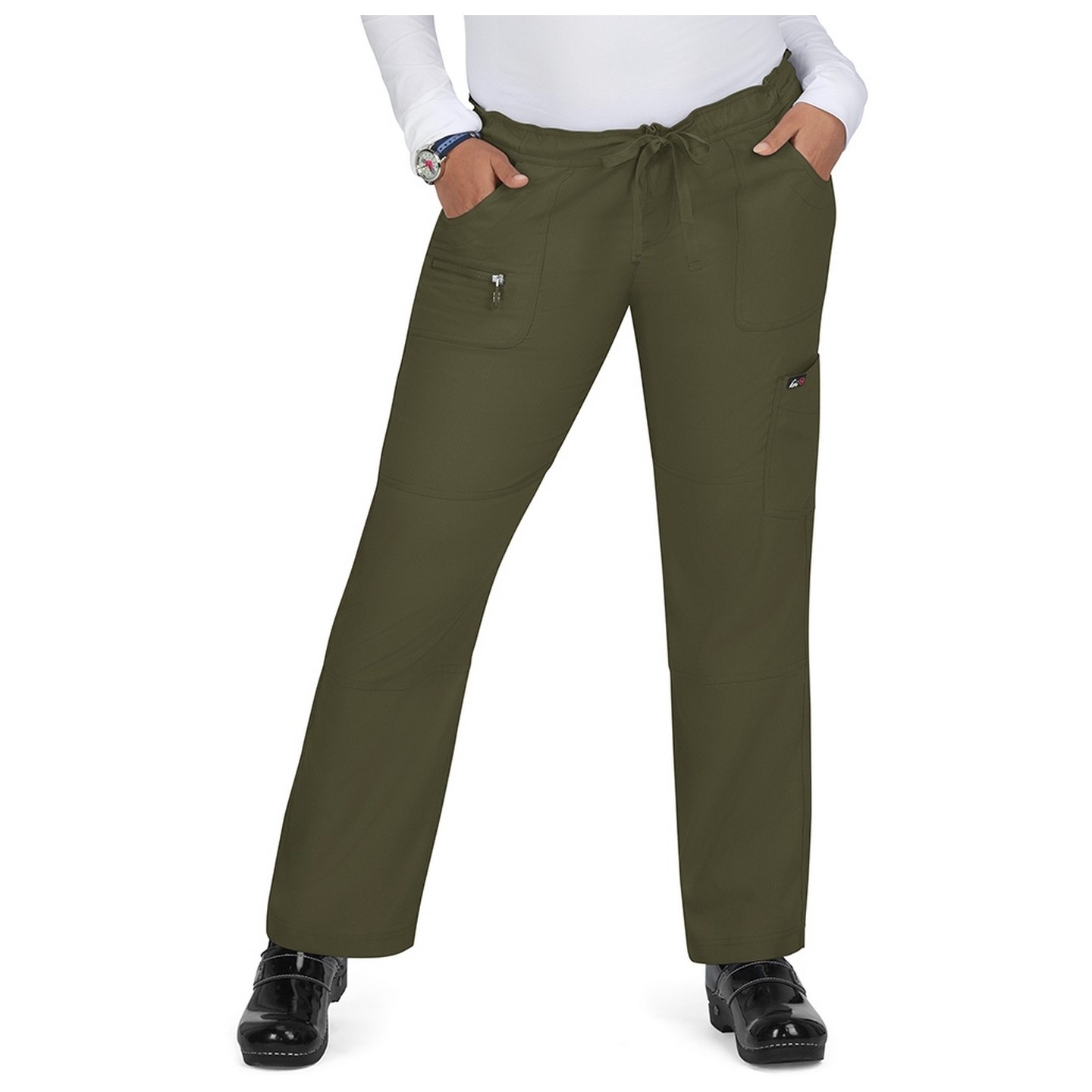 721 Koi Lite ™ Pantalon Peace à jambe droite avec cordon à la taille