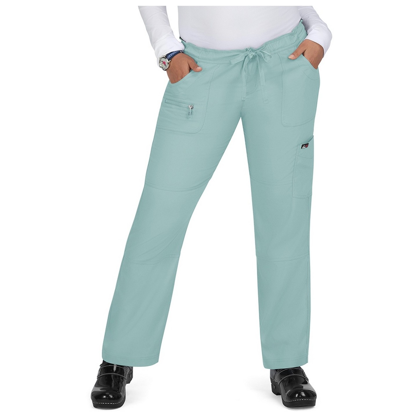 721 Koi Lite ™ Pantalon Peace à jambe droite avec cordon à la taille