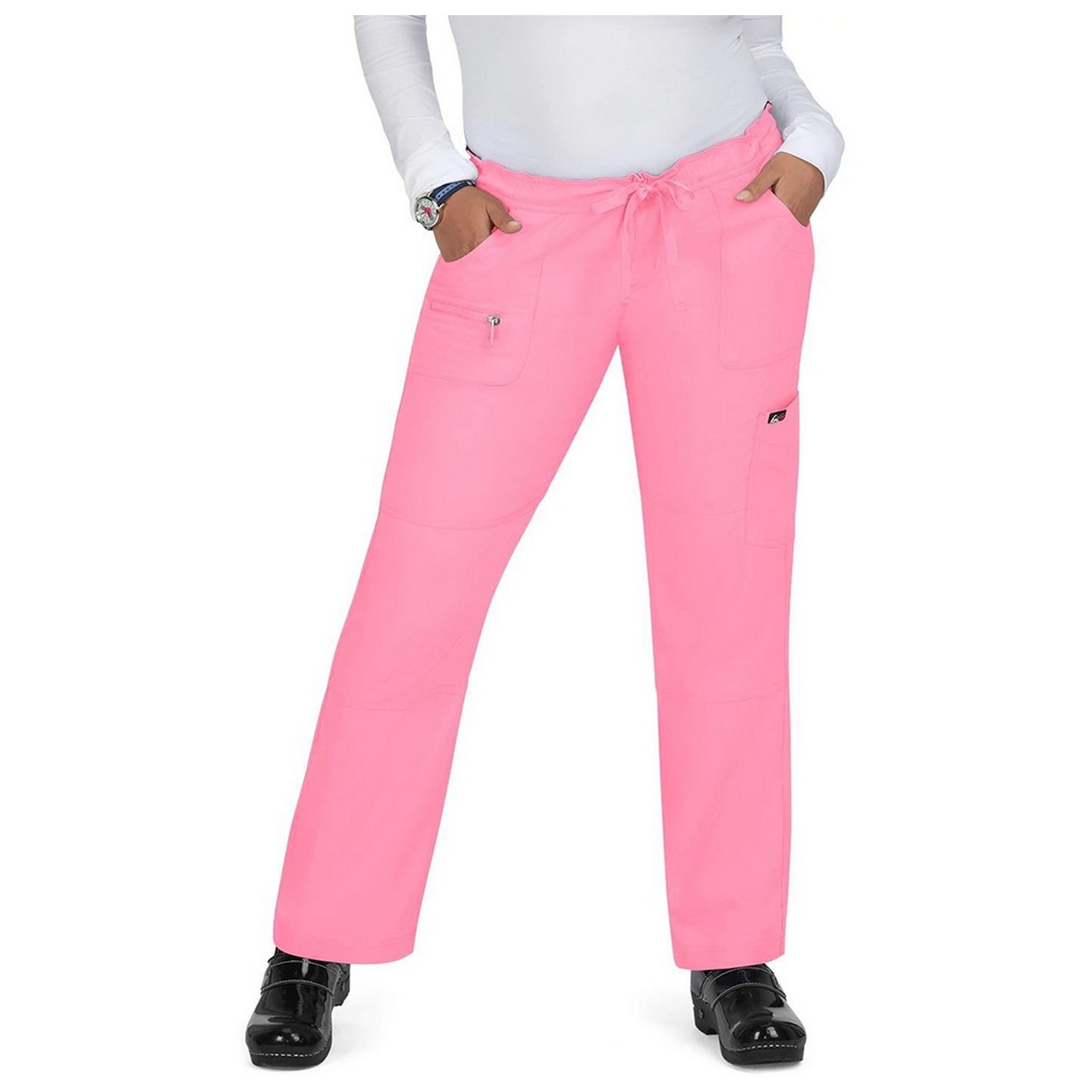 721 Koi Lite ™ Pantalon Peace à jambe droite avec cordon à la taille