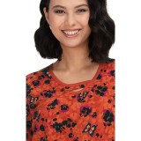 1027PR koi Lite Lola Top - Leopard Butterfly