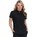 1081 koi Next Gen Driven Mandarin Collar Top