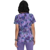 1082PR koi Lite Velora Stretch Print Top - Electric Animal
