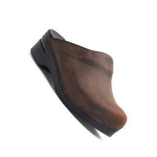 Dansko Clogs Men's - Karl Antique Brown Oiled Leather