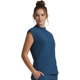 CK742 Infinity Mock Neck 4 Pocket Top with Flex Panels by Cherokee