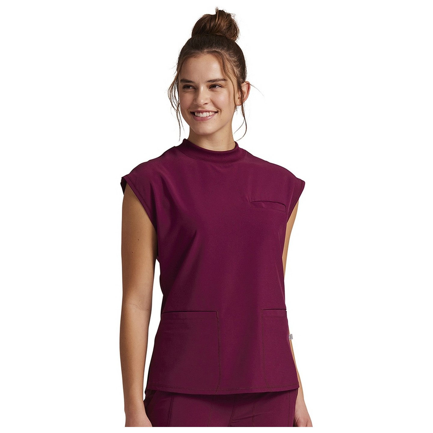 CK742 Infinity Haut à Manches Dolman avec 4 Poches et Panneux Extensibles par Cherokee