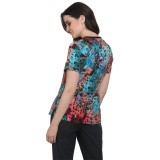 *VENTE FINALE 1027PR koi Lite Lola Haut Imprimé - Painterly Geo