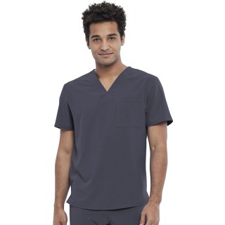 CKA689 Allura Men's Tuckable 2 Pocket Top by Cherokee