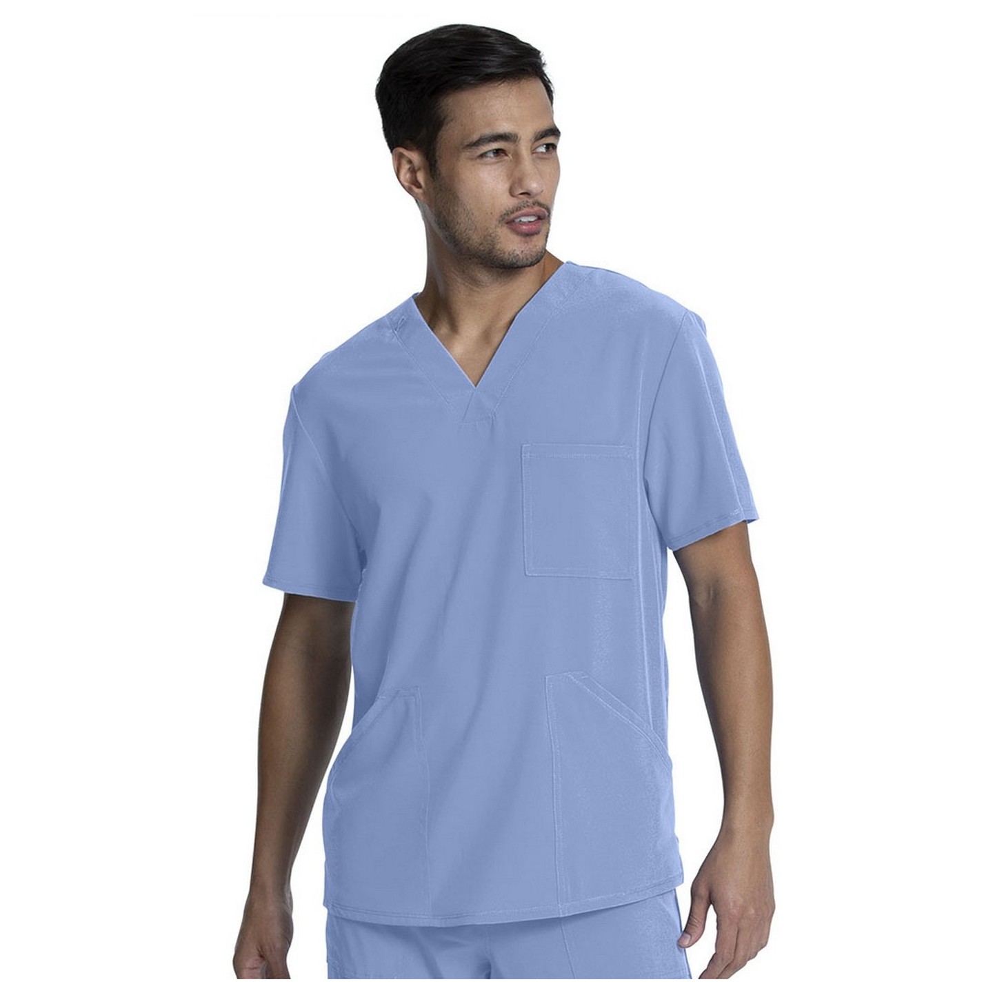 CKA686 Allura Haut à Col en V avec 3 Poches pour Hommes par Cherokee