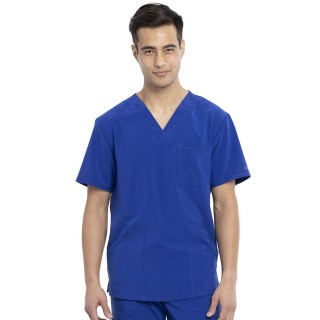 CKA686 Allura Men's 3 Pocket V-Neck Top by Cherokee