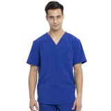 CKA686 Allura Men's 3 Pocket V-Neck Top by Cherokee