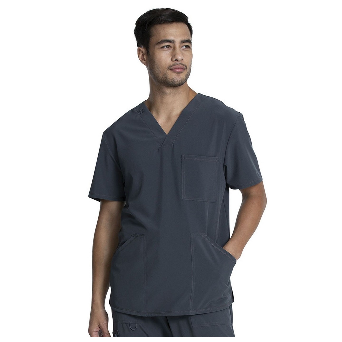 CKA686 Allura Haut à Col en V avec 3 Poches pour Hommes par Cherokee